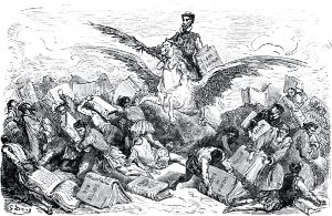 Предисловие автора. Иллюстрация Гюстава Доре (1832–1883) к «Дон-Кихоту» Мигеля де Сервантеса (1547-1616)