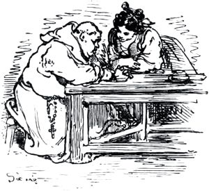 Часть вторая. Конец главы L. Иллюстрация Гюстава Доре (1832–1883) к «Дон-Кихоту» Мигеля де Сервантеса (1547-1616)