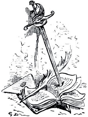 Конец главы XXXIV. Иллюстрация Гюстава Доре (1832–1883) к «Дон-Кихоту» Мигеля де Сервантеса (1547-1616)