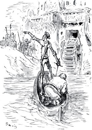 Часть вторая. Конец главы XXIX. Иллюстрация Гюстава Доре (1832–1883) к «Дон-Кихоту» Мигеля де Сервантеса (1547-1616)