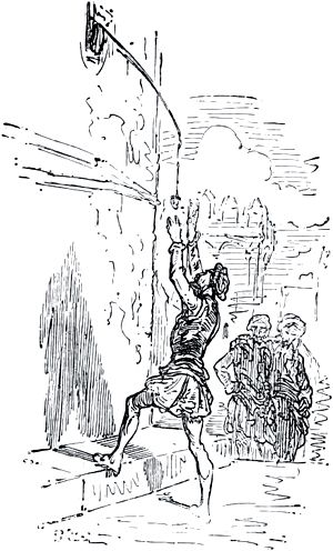 Конец главы XXXVII. Иллюстрация Гюстава Доре (1832–1883) к «Дон-Кихоту» Мигеля де Сервантеса (1547-1616)