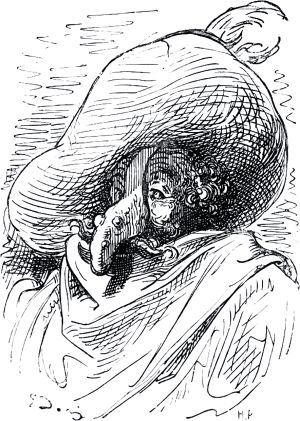 Часть вторая. Конец главы XIV. Иллюстрация Гюстава Доре (1832–1883) к «Дон-Кихоту» Мигеля де Сервантеса (1547-1616)