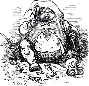 Часть вторая. Конец главы XX. Иллюстрация Гюстава Доре (1832–1883) к «Дон-Кихоту» Мигеля де Сервантеса (1547-1616)