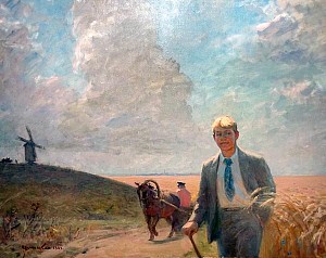 Сергей Есенин. Художник В. Г. Цыплаков, 1985 г.