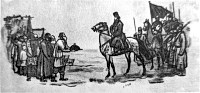 Концовка к главе XIV повести А. С. Пушкина «Капитанская дочка». Художник Герасимов Сергей Васильевич (1885-1964)