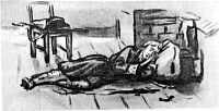 Концовка к главе VIII повести А. С. Пушкина «Капитанская дочка». Художник Герасимов Сергей Васильевич (1885-1964)