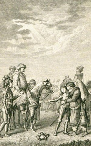 Иллюстрация 1817 г. к повести «Наталья, боярская дочь»