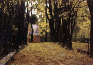 Осень. Васнецов А. М. 1910-е