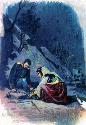 Кавказский пленник А.С. Пушкин [лубок]. - Москва Лит. Т-ва И.Д. Сытина, 1899.