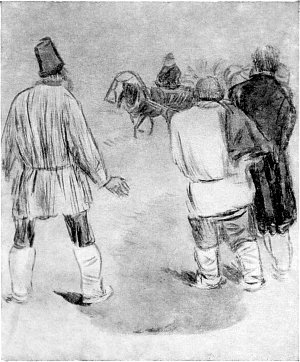 Поп. Иллюстрация к поэме Н. А. Некрасова «Кому на Руси жить хорошо». Художник С. В. Герасимов (1885-1964)