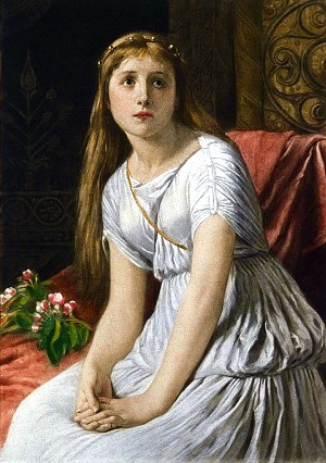 Корделия. Картина Уильяма Ф. Йимза, 1888