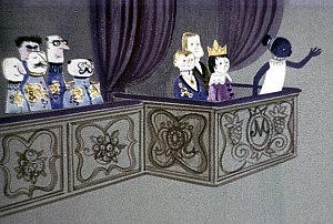 — В моей африканской стране мальчики и девочки одинаково ловки, одинаково быстро бегают, карабкаются на деревья и кувыркаются. А у вас непонятно, что происходит. Мальчики постоянно ссорятся с девочками, мешают им в играх, а сами не хотят с ними играть. Иллюстрация к повести Януша Корчака «Король Матиуш Первый». Художник И. Рублев, 1968 г.