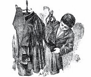 Иллюстрация Н. В. Денисова (1898 г.) к басне Крылова «Голик»