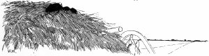 Иллюстрация к басне Крылова «Муравей». Художник Жаба Альфонс Константинович.