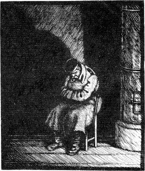 Иллюстрация к рассказу А. И. Куприна «Ночная смена». Художник Поляков Михаил Иванович, 1955 г.