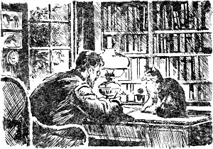 Заставка к рассказу А. И. Куприна «Ю-ю». Художник И. Харкевич, 1952 г.