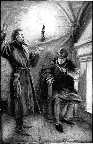 — Нет, это уж слишком… слишком большая наглость! — воскликнул король. Иллюстрация к роману Вальтера Скотта «Квентин Дорвард». 1900-е.
