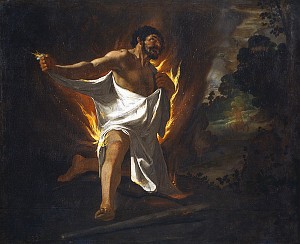 Смерть Геракла. Франсиско де Сурбаран, 1634