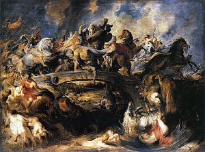 Битва греков с амазонками. Питер Пауль Рубенс, 1618