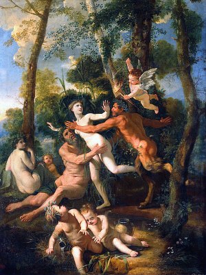Пан и Нимфа. Никола Пуссен, 1637