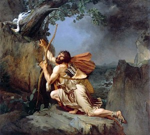 Филоктет на Лемносе. Гийом-Гийон Летьер, 1798 г.