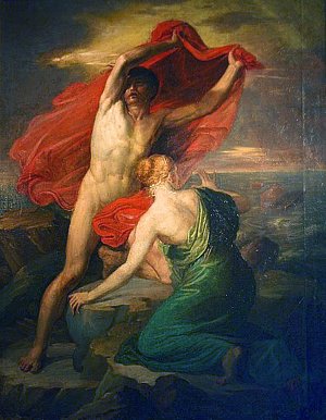 Девкалион и Пирра. Викентий Иванович Бриоски, 1813