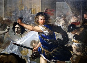 Персей. Художник Лука Джордано, 1680-1684