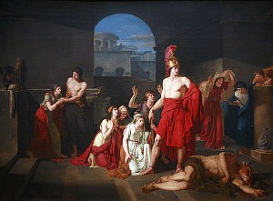 Тесей, победитель Минотавра. Шарль-Эдуард Чейз, 1791