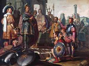 Паламед перед Агамемноном работы Рембрандта, 1626 г.