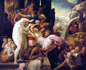 Похищение Елены. Франческо Приматиччо, 1530-1539