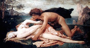 Смерть нимфы Гесперии. Жюль Эли Делоне, 1859