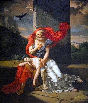 Эдип в Колоне. Фульшран-Жан Харриет, 1798
