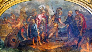 Ясон и аргонавты прибывают в Колхиду. Шарль де Лафосс, около 1672 г.