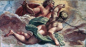 Фреска «Аполлон возносит Гиацинта на небо». Анни­ба­ле Каррач­чи, 1597-1608 гг.