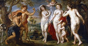 Суд Париса. Петер Пауль Рубенс, около 1638-1639