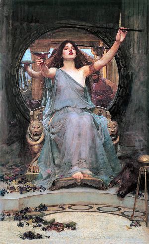 Кирка. Джон Уильям Уотерхаус, 1891