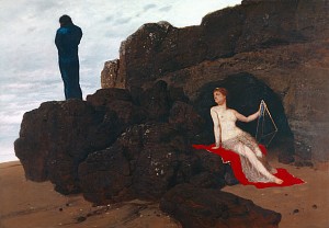 Одиссей и Калипсо. Арнольд Бёклин, 1883