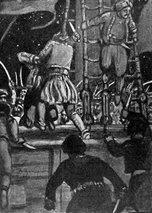 Тарханы. Барский дом. Иллюстрация к стихотворению Лермонтова «1 января»