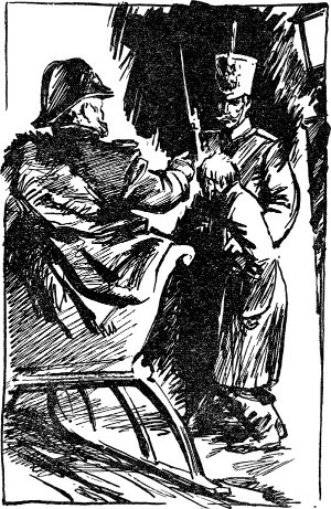 Иллюстрация к рассказу Николая Лескова «Человек на часах». Художник Д. К. Титов, 1985 г.