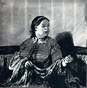 Н. С. Лесков. «Воительница: очерк». Обложка издания 1955 г.