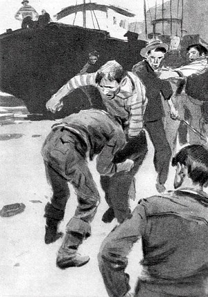 Иллюстрация к повести Джека Лондона «Джон-Ячменное Зерно». П. Пинкисевич, 1961 г.