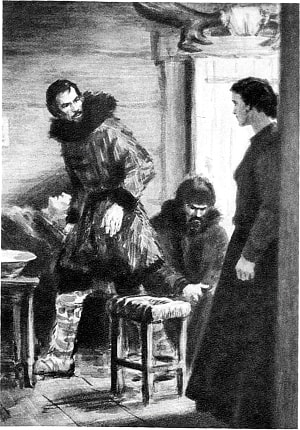 Иллюстрация к рассказу Джека Лондона «Конец сказки». Художник Л. Хайлов, 1961 г.