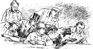 Заставка к рассказу Джека Лондона «Мексиканец». Художник Н. Травин, 1937 г.