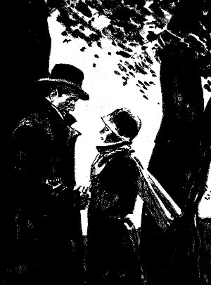 Иллюстрация П. Пинкисевича к роману Джека Лондона «Время-не-ждет». Издание 1976 года.