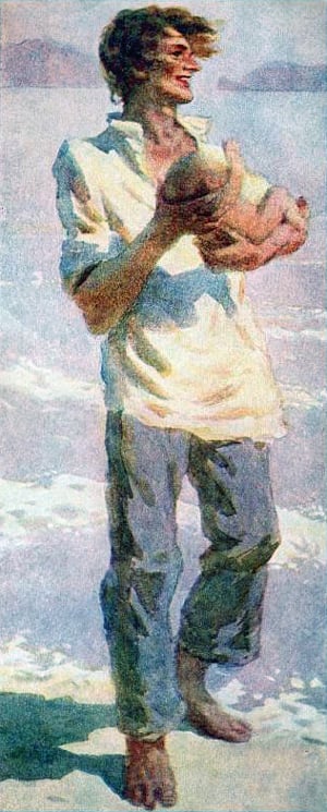 Рождение человека. Горький Алексей Максимович. Книга. 1957 г.