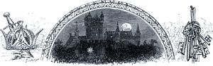 Место действия Шотландия; Англия. Иллюстрация Генри Кортни Селуса (1864) к трагедии Уильяма Шекспира «Макбет» (1606)