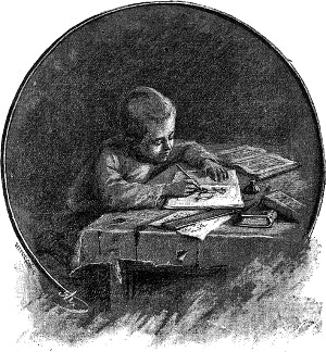 Концовка к рассказу Д. Н. Мамина-Сибиряка «Бука». Издание 1912 г.