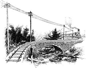 Заставка к рассказу Д. Н. Мамина-Сибиряка «На линии». Издание 1905 г.