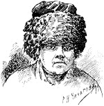 Концовка к очерку Д. Н. Мамина-Сибиряка «Темное время». Издание 1905 г.