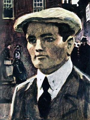 Иллюстрация к роману Джека Лондона «Мартин Иден». Художник П. Пинкисевич, 1976 г.